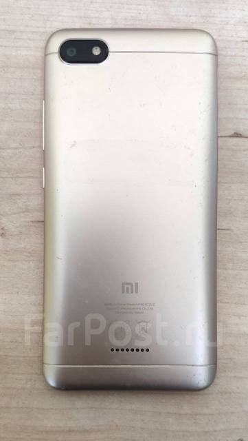 Смартфон Redmi 6A 2/16 Гб, 16 гб, 5.45", бежевый, 3G, 4G LTE, Dual-SIM ...