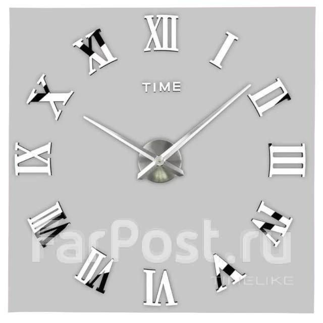 Часы настенные Стеклянные с фотопечатью Восточная плитка 30х30 см