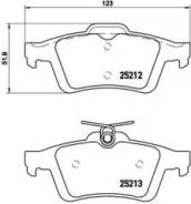   FORD Focus II/III/Mazda 3/OPEL Vectra C/Volvo S40  Brembo P24148 P24148 