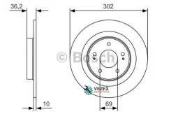 ���� ��������� Mitsubishi Outlander/ASX 12- ����. Bosch 0986479B04 0986479B04 ����