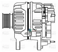 ��������� 90A VAG Fabia II (07-)/Golf IV (97-)/Polo (09-) 1.4i Startvolt LG1825 LG1825 ����