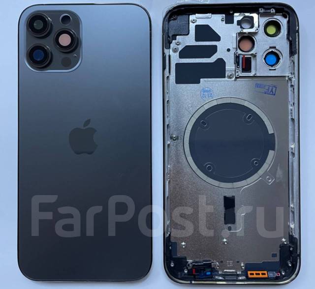 Корпус iPhone 12 Pro Max Графит. Сетки. Магнит MagSafe. Замена ...