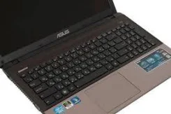 Asus K55VD. 15.6", 2,4����, ��� 6 ��, ���� 500���, WiFi: 1, Bluetooth: 1, ����������� �� 1��. ����