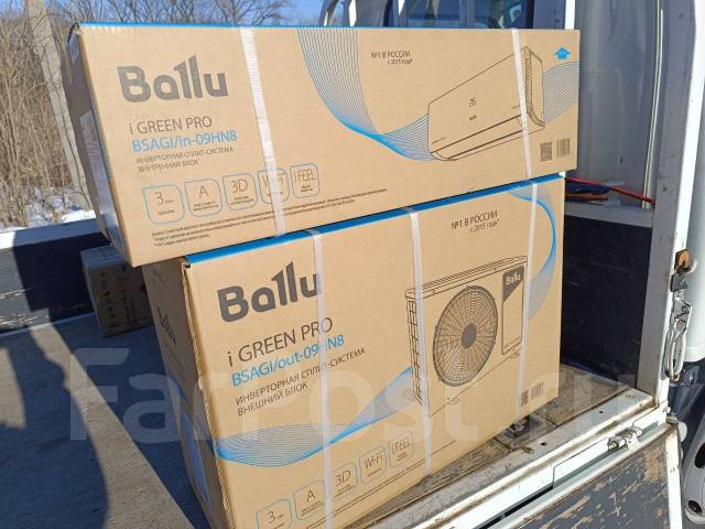 Кондиционер инверторный Ballu iGreen Pro DC Bsagi-09HN8 30м2 NEW 2024 ...