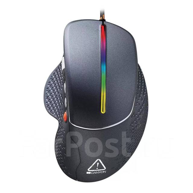 Мышь игровая Canyon Apstar GM-12 (CND-SGM12RGB) Чёрный, новый, под ...