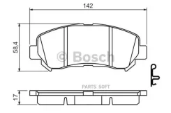 ������� ���� ���� �-� Nissan X-Trail (T31) 2007-2013 Bosch 0986494501 0986494501 ����