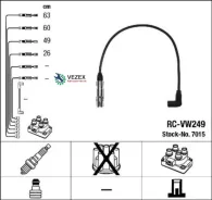������� �������������� RC-VW249 Skoda Fabia/Octavia 2,0 mot. AZL/AEG NGK 7015 NGK-NTK 7015 7015 ����
