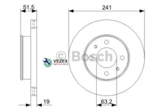 ���� ��������� Hyundai Accent 00- �����. ����. Bosch 0986479377 0986479377 ����