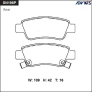 �������� ��������� ������� Advics SN198P SN198P ����