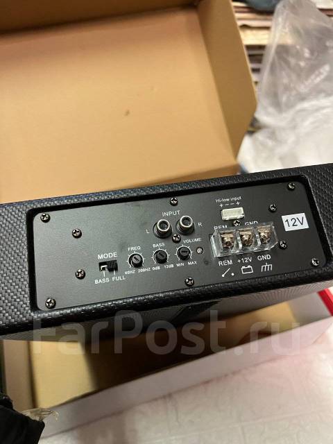 Сабвуфер Pioneer. GB Активный под сиденье или багажник, компонентные ...