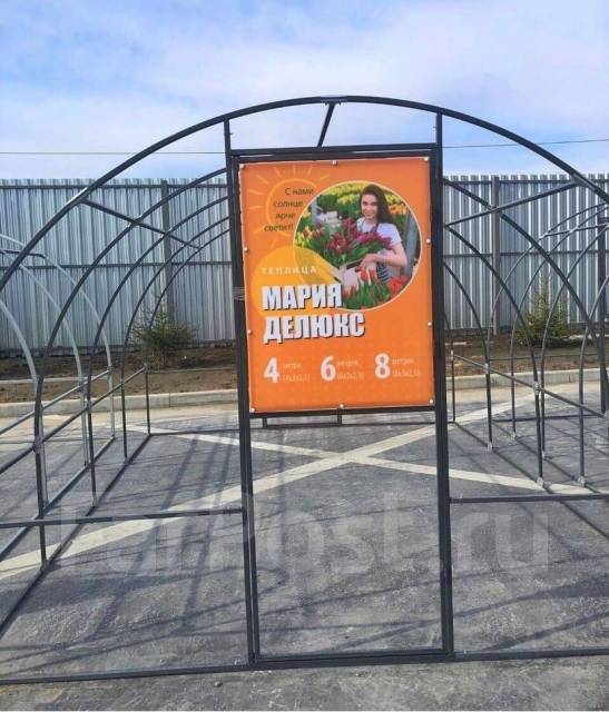 Теплица стальная труба 3*4,3*6, 3*8 с поликарбонатом (Угловое-Поворот ...