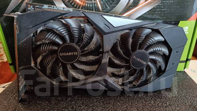 Gigabyte GTX 1660 super, б/у, в наличии. Цена: 15 000₽ в Уссурийске