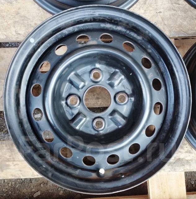 Оригинальные штампованные диски Toyota R13 5.0J 100x4. 4 шт. Отправка ...
