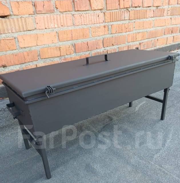 Коптильня горячего копчения 3мм, новый, в наличии. Цена: 11 500₽ во ...