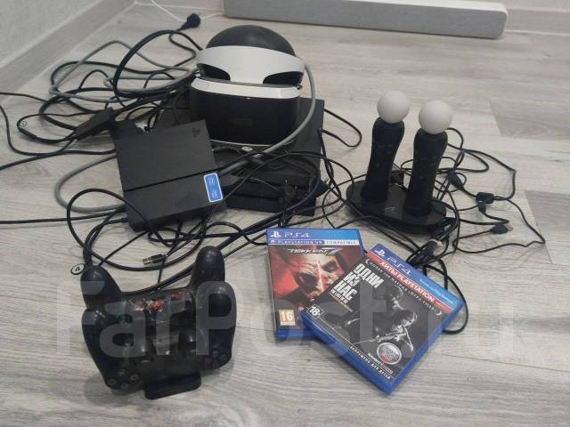 Пс 4, про, 1 тб, вр очки. Ps 4 pro, 1tb. Vr очки, б/у, в наличии. Цена ...