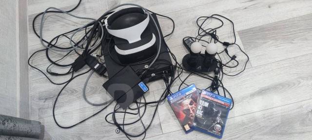 Пс 4, про, 1 тб, вр очки. Ps 4 pro, 1tb. Vr очки, б/у, в наличии. Цена ...