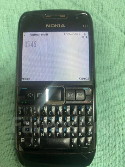 Nokia E71. �/�, �� 8 ��, ������, 3G, 4G LTE, ��������� ����