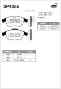  . . Sangsin Brake SP4055 SP4055 