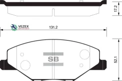������� ��������! �������� Skoda Fabia 1.2, VW Polo RUS 1.6 12 SP1595SNS Sangsin Brake SP1595 SP1595 ����