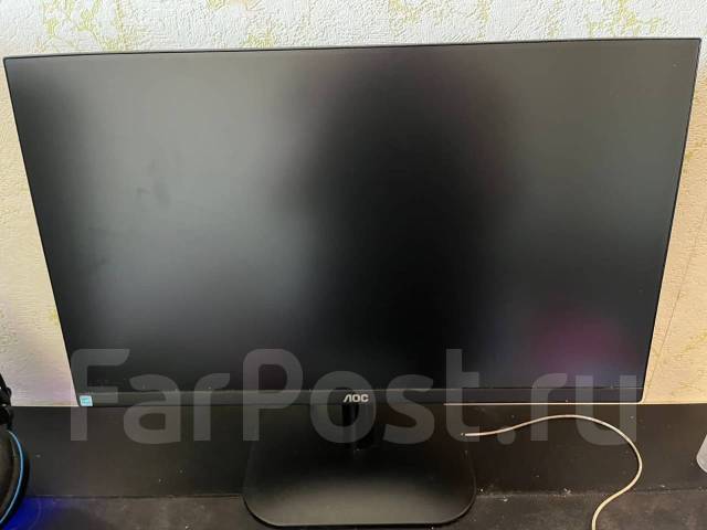 Монитор АОС 75гц Fullhd, AOC, ЖК (LCD, LED, QLED), 24", IPS, 1920x1080 ...
