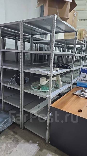 Стеллаж складской ms 150 2м полок 6шт глубина полки 60см ширина 1м бу ...