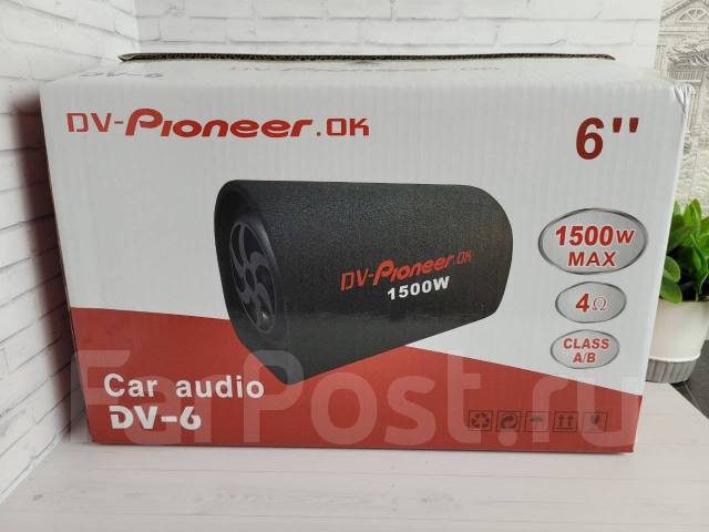 Сабвуфер Pioneer dv-6 новый, компонентные, 36 x 23 см (14,2 x 9,1 ...