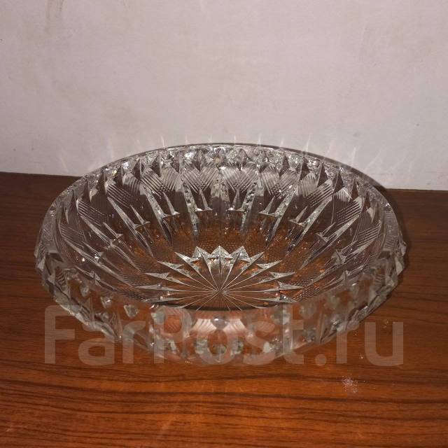 Продам хрустальную вазу для фруктов СССР, новый, в наличии. Цена: 600 ...