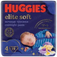 �������-���������� ������ HUGGIES elite soft 4 9-14�� 19�� ����