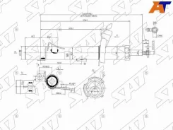 ������ �������� FORD C-MAX CAP 03-07, FORD C-MAX CB3 07-10, FORD Focus 2, FORD Focus II 04-08, FORD Focus II CB4 08-11, Mazda 3, Mazda 3 BK 03-08, Maz...