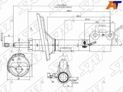 ������ �������� Lexus RX 03-09 / Toyota Harrier 03-13 (�����) SAT ST-48520-A9220, ����� ST48520A9220 ����