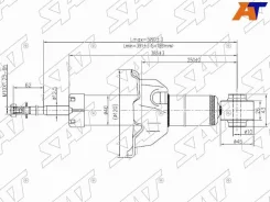 ������ ������ Honda CR-V, Honda CR-V RD1/RD2 97-01 SAT ST-52611-S10-A01, �����/������ ST52611S10A01 ����