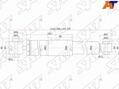 ����������� Nissan Qashqai 06- / X-Trail 07- (�����/ ������=�����), �����/������ ������ STE6B10JG01A ����