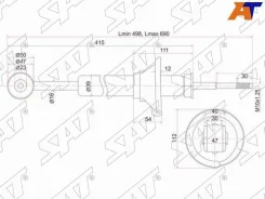 ������ ������ FORD Festiva, FORD Festiva 98-02, Mazda Demio, Mazda Demio DW3/DW5 96-02, Mazda Festiva SAT ST-DC20-28-700A, �����/������ STDC2028700A �...