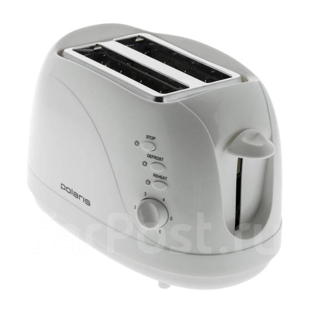 Тостер Polaris PET 0702L Белый, новый, в наличии. Цена: 2 990₽ во ...