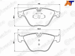������� ��������� Brembo P 06 074, �������� P06074 ����