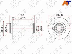 ����������� SAT ST-48704-42050 ST4870442050 ����