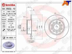 ���� ��������� Brembo 08.9502.11, ������ 08950211 ����