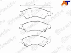 ������� ��������� Brembo P 24 153, �������� P24153 ����