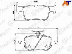 ������� ��������� Brembo P 24 201, ������ P24201 ����