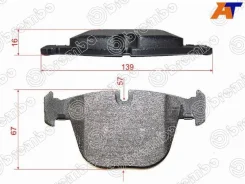 ������� ��������� Brembo P 06 050, ������ P06050 ����