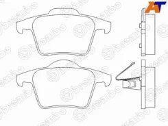 ������� ��������� Brembo P 86 016, �������� P86016 ����