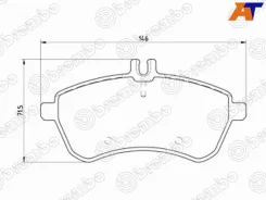 ������� ��������� Brembo P 50 070, �������� P50070 ����