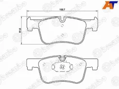 ������� ��������� Brembo P 06 070, �������� P06070 ����