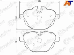 ������� ��������� Brembo P 06 064, ������ P06064 ����