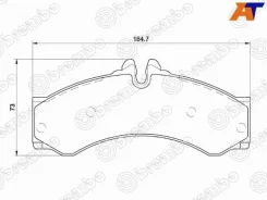 ������� ��������� Brembo P 50 028, �������� P50028 ����