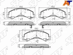 ������� ��������� (�������) Mazda Titan 00-07 / Toyota Dyna 99- SAT ST-1K01-33-23ZA, �������� ST1K013323ZA ����