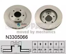 ���� ���� Mits Lancer 08- Nipparts N3305066 N3305066 ����