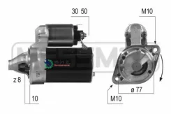 ������� 12V 0,9kW Hyundai Accent/Elantra/Getz/Lantra/Mat�rix/Sonata III/KIA Rio II/Spectra 1.3-2.0 10/90- ERA 220504 220504 ����