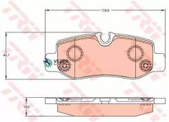   MB VITO 14- . TRW GDB2102 GDB2102 