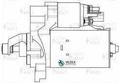 ������� ��� �/� VAG A4 (07-)/Q5 (08-) 2.0TDI (Start-Stop) 2,2��� () Startvolt LST1865 LST1865 ����